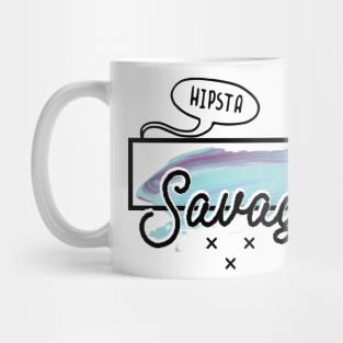 Savage - hipster Mug